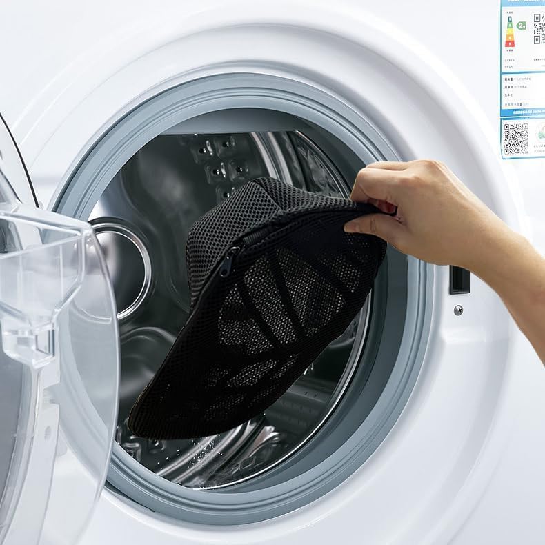 LONGD Hat Washer Cage with Snap Lock - Machine/Dryer Safe Compact Hat Cleaner for Baseball Caps & Storage - Image 5
